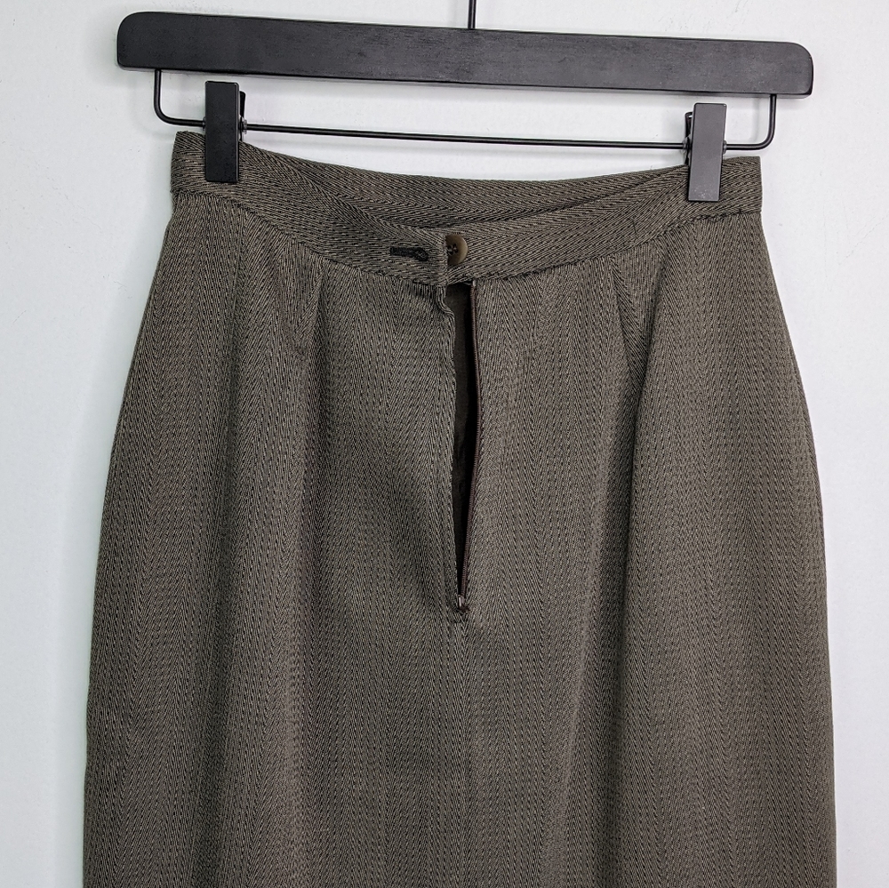 Giorgio Armani Gruppo GFT Wool Pencil Skirt - Picture 8 of 10